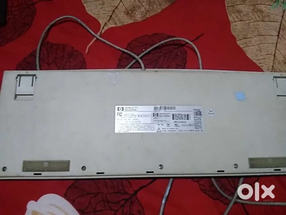 Hp original keyboard one time use