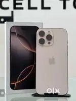 Iphone 16 Pro Max 256GB Desert Titanum 7 Month Apple warranty Indian