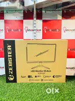 NEW ZEBRONIC 22 LED MONITOR 2950/- ONLY NEW BOXPACK