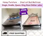 Sleep in Style - Steel Cot Bed Mattress sales all sizes