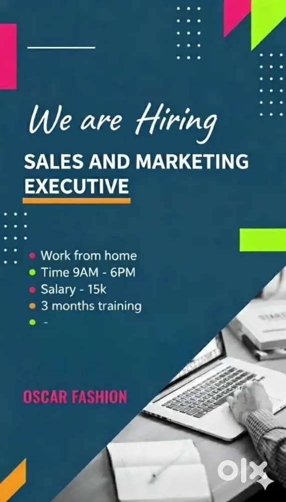 Sales and marketing Executive