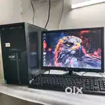 i3 2nd जैनरेशन 4GB रैम 500 gd हार्डडिस्क 17 LED मॉनिटर