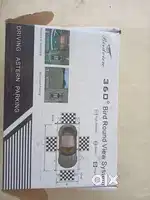 360 bird view car camera system with display