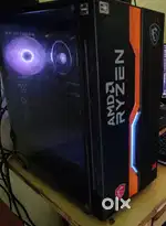 AMD Ryzen 7 5700G+MSI combo  Board high performance gaming editing PC
