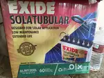 Exide 6LMS200L 200AH C10 solar battery with 32 month warranty remainig