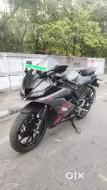 Yamaha R15 V3 Dual Channel ABS- Grey colour