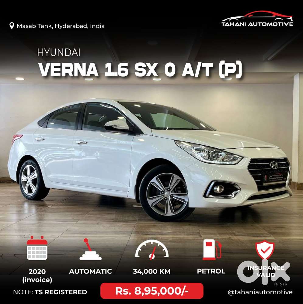 Hyundai Verna 1.6 SX (O) CRDi AT, 2019, Petrol