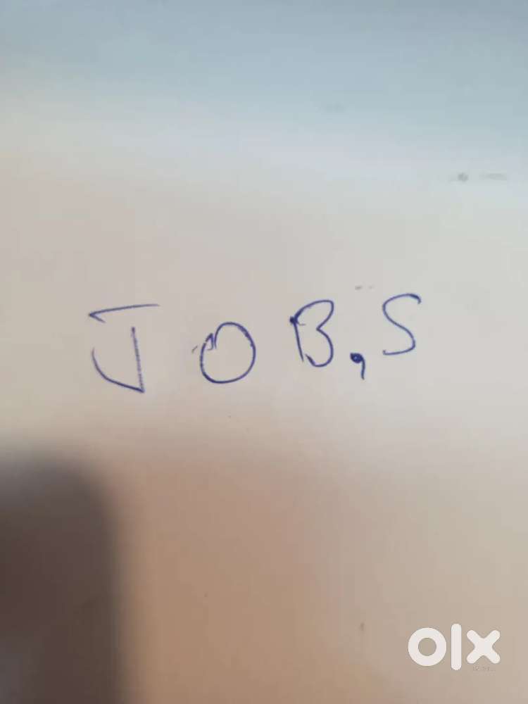 Jobs avalable