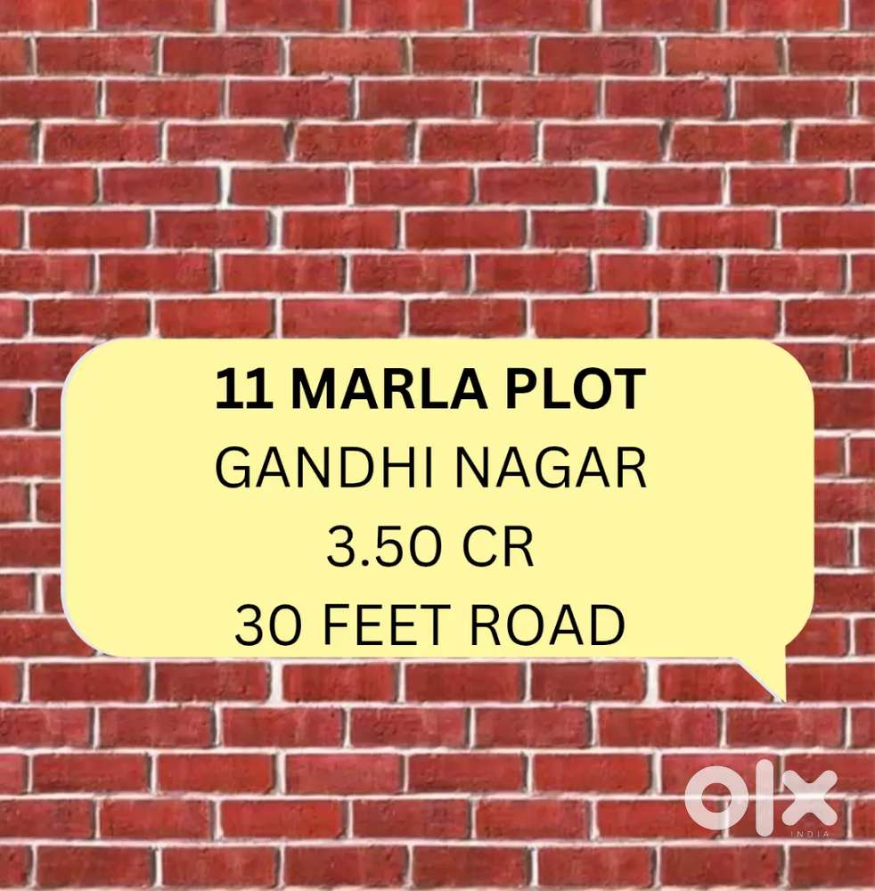 11 marla plot gandhi nagar
