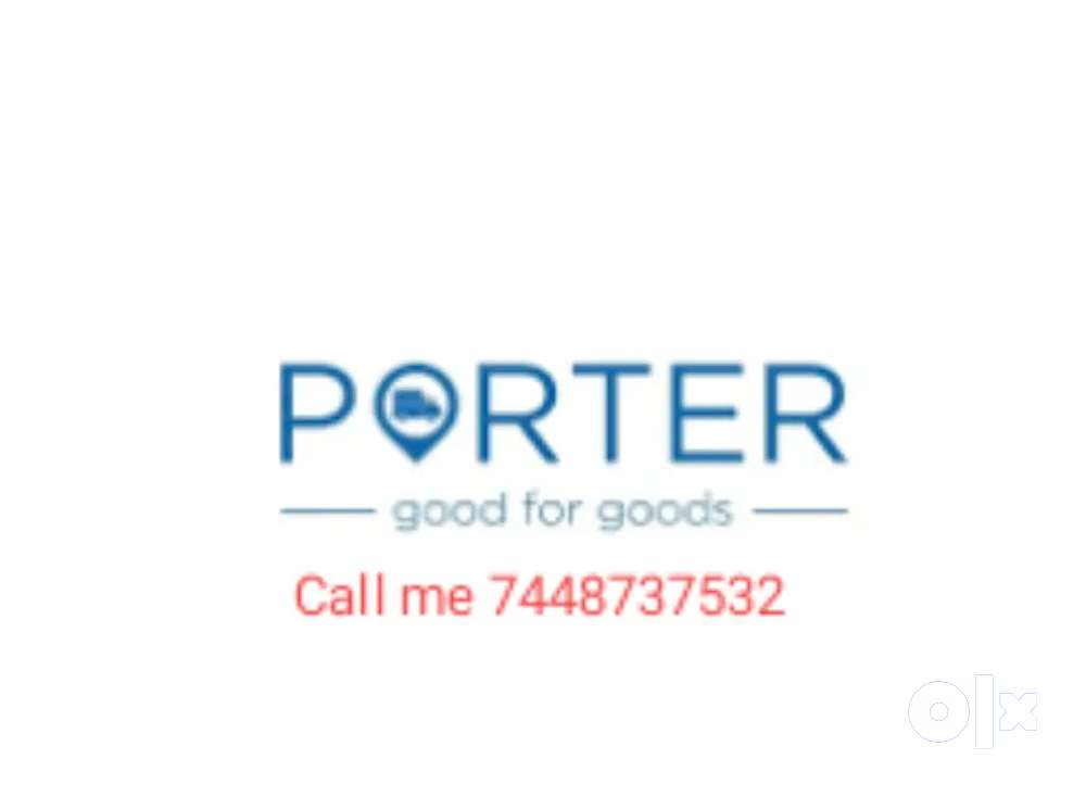 Porter parcel delivery boy job