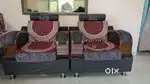 Sofa and two chairs