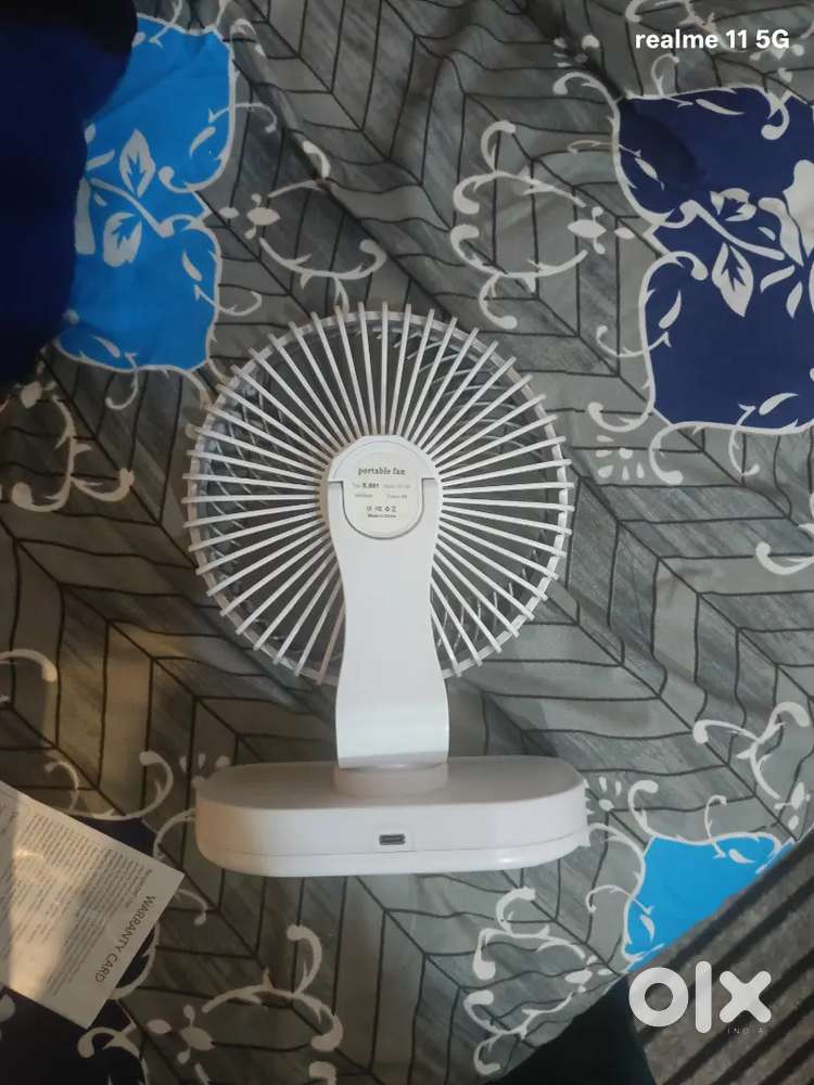 A portable fan