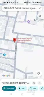 Double road plot