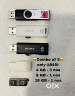 Pen Drive 4/8/16 GB