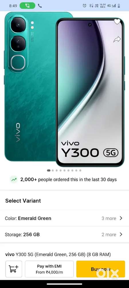 Vivo y 300 5g