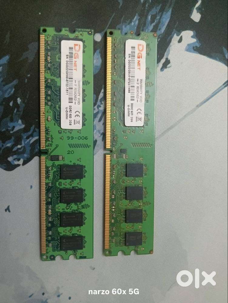Pair of two 2gb rams DDR2 (for computer)