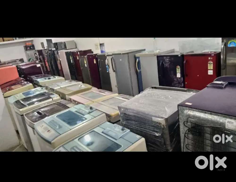 Lite used  washing machine &  fridges shop