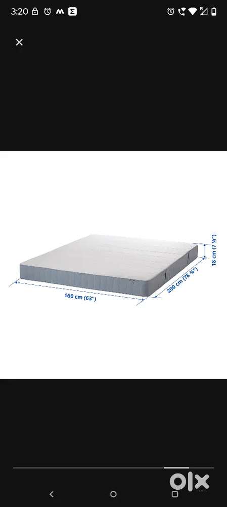 IKEA Spring Mattress 160x200