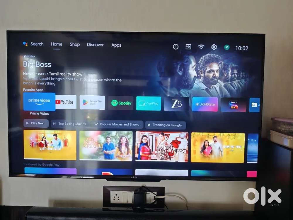 Smart TV 4k android 43 inches in good condition for urgent sale