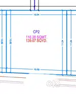 140 gaj BDA Apvd Commercial plot 34’-7.5” front on bishop dohna school