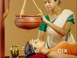 female ayurvedic panchakarama therapist