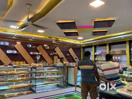 Bakery, Sweets with tea shop