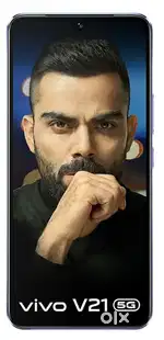 Vivo v21 5g display change LCD back crack good Wark condition