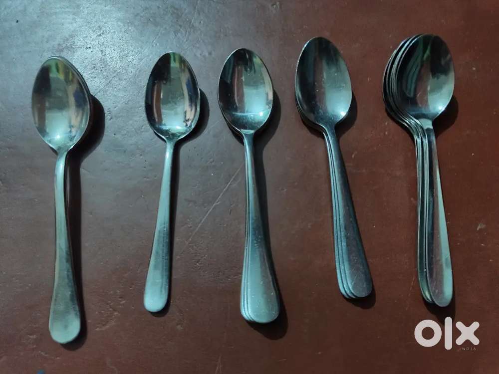 Steel spoons