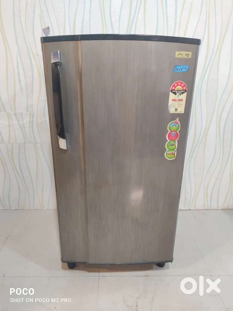 Godrej Single Door Fridge 5 Star 190L, perfectly working condition