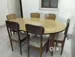6 seater Wooden Dining Tablr