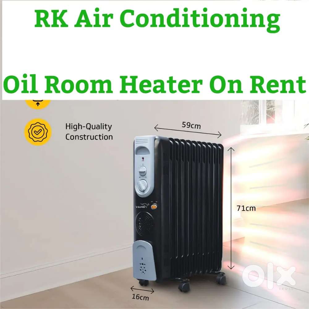 Oil Room Heater On Rent