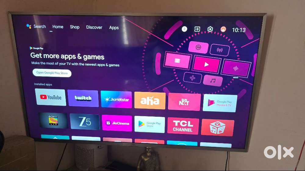 55 inch smart tv - 6 yrs old - iffalcon