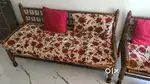 3+2 Vintage Sofa, Single Bed, TV with stand, Cupboard, Shoe Rack