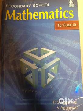 Brand new Class 10th rs aggarwal mathematics book