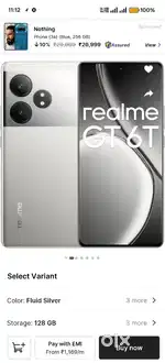 Realme gt 6t (read description)