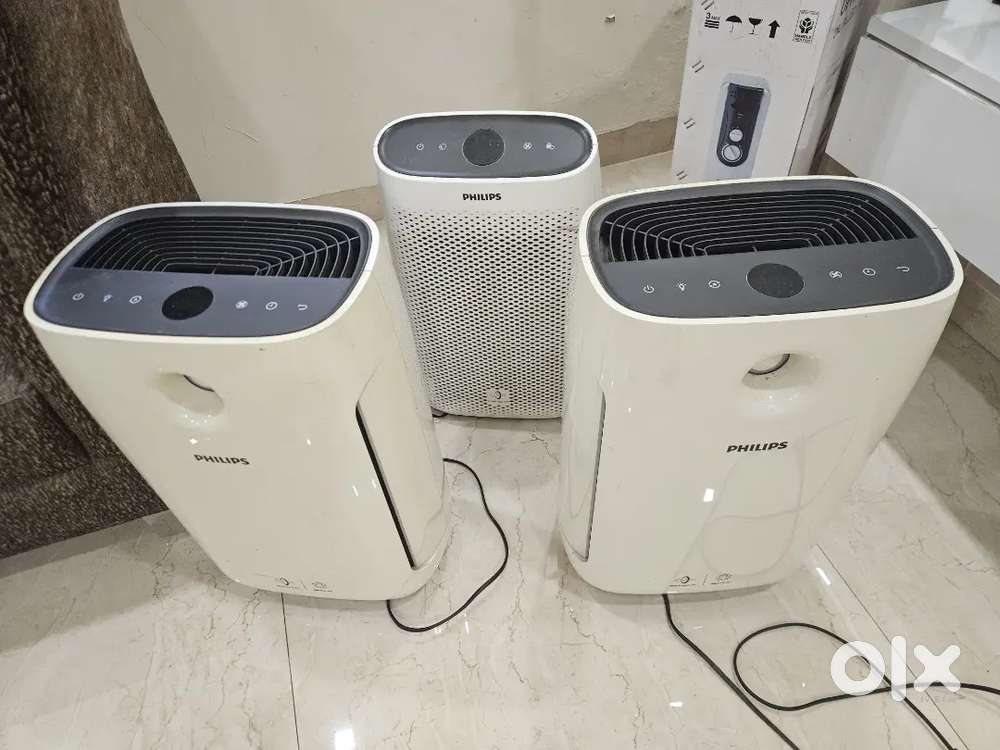 3 Pcs philips Air purifier