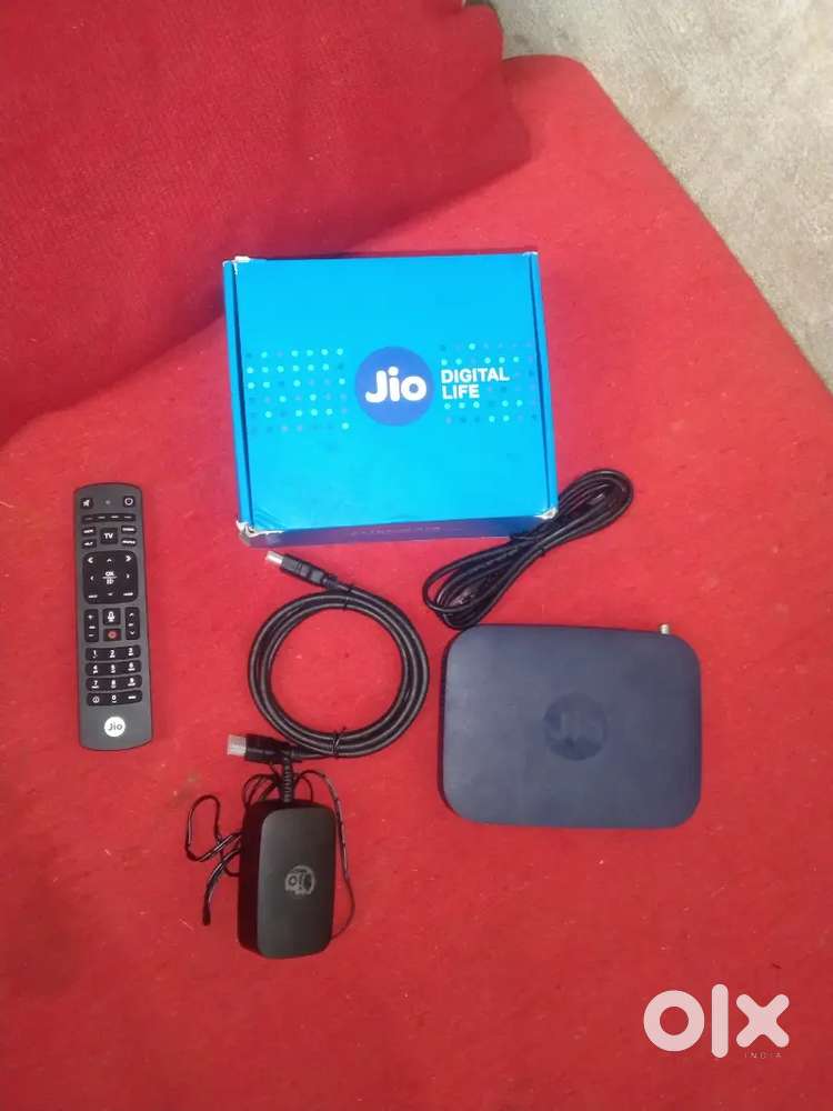 Jio wifi router and setup box