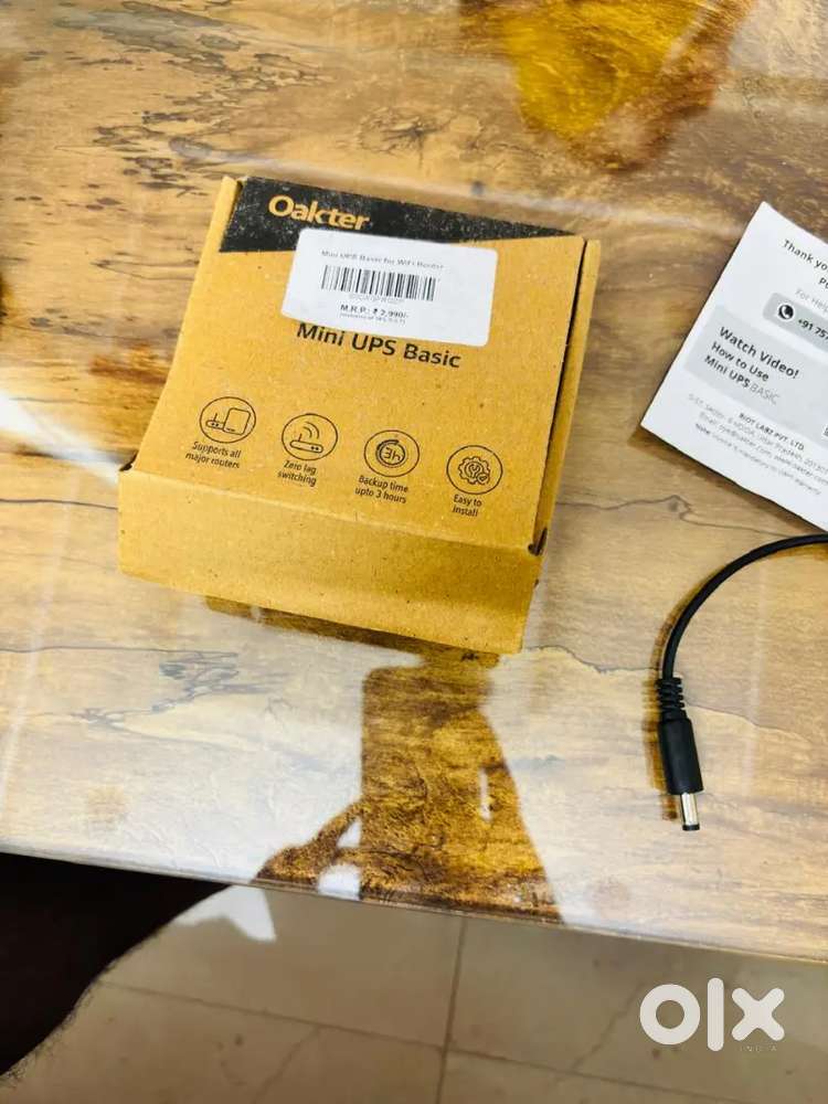Mini UPS for Wifi router Oakter