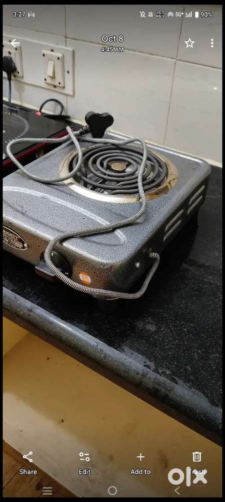 Electric coil hot plate