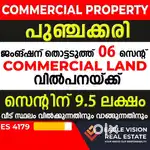 6- cent a commercial Plot for sale in Punchakkari, Thiruvananthapuram