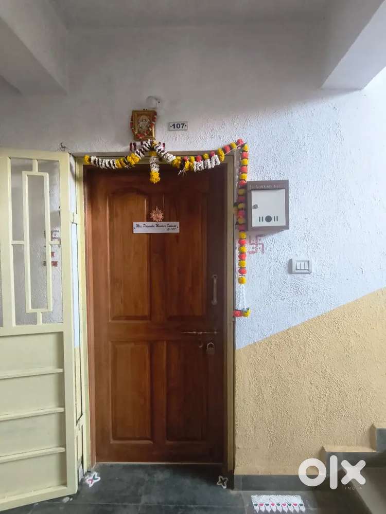 1 bhk available semi furnished personal car parking additional