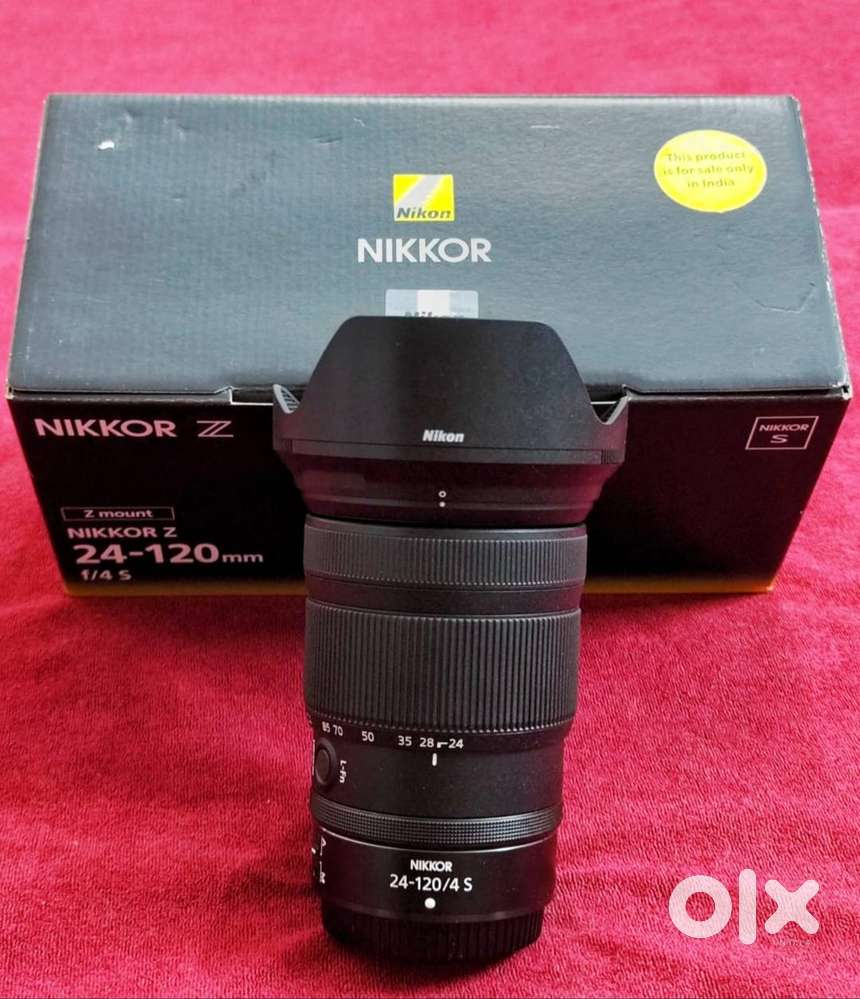 Nikon Z 24-120mm Autofocus Fullframe, All rounder Mirrorless Lens.