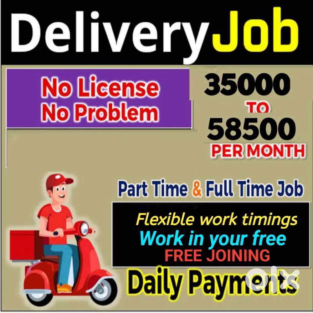FOOD DELIVERY JOB WEEKLY PAYMENT IMMEDIATELY