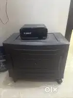 Inverter with battery