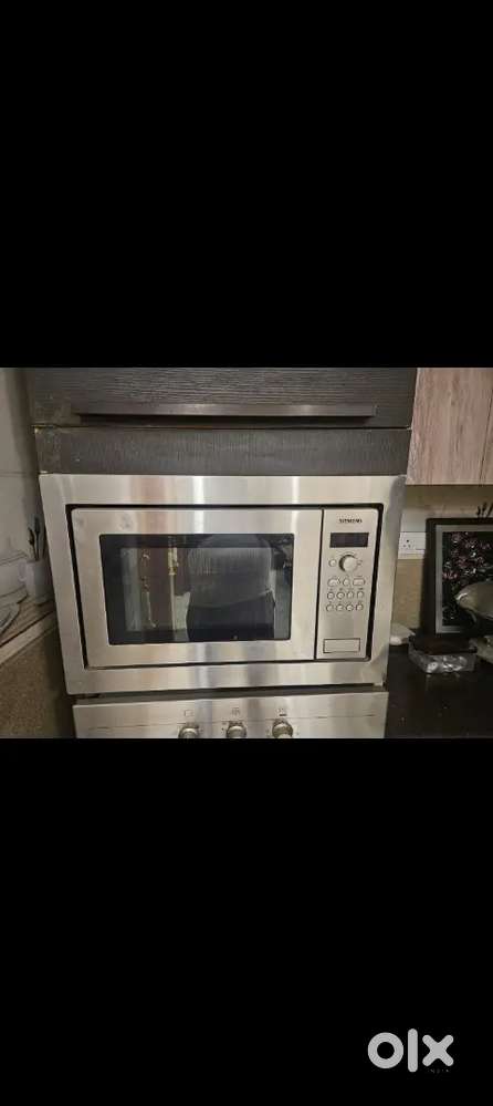 Microwave and oven