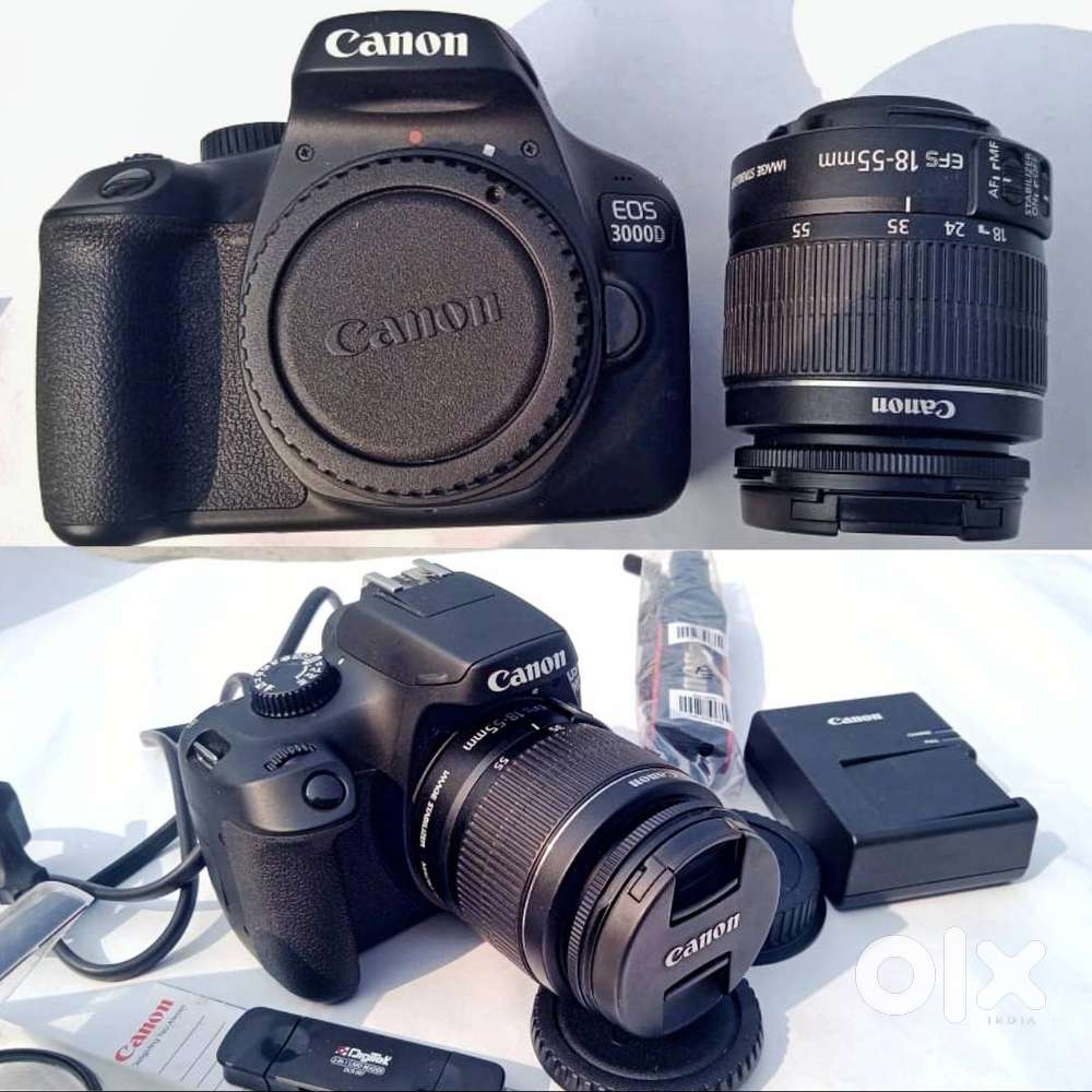 DSLR Camera, 3000D, Fresh condition, No problem, SHUTTER COUNT: 3154