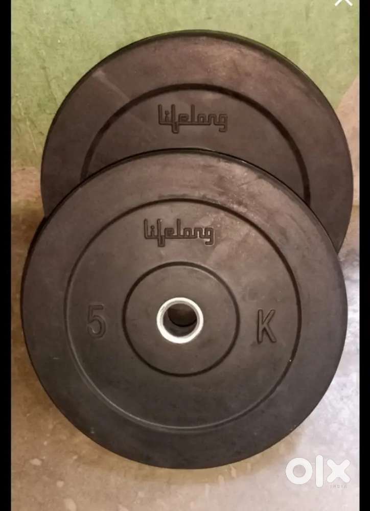 Gym rod Plates 2 × 5kg = 10kg