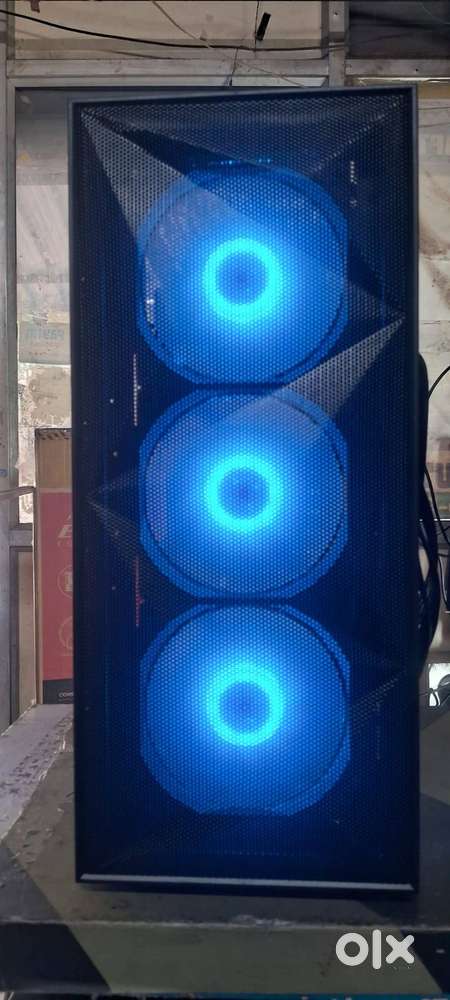 Amd ryzen 5 with 22 inches led and Rgb Cabinet