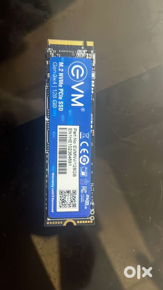 EVM Nvme M.2 128gb SSD