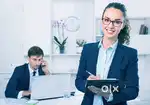 Female personal secretary